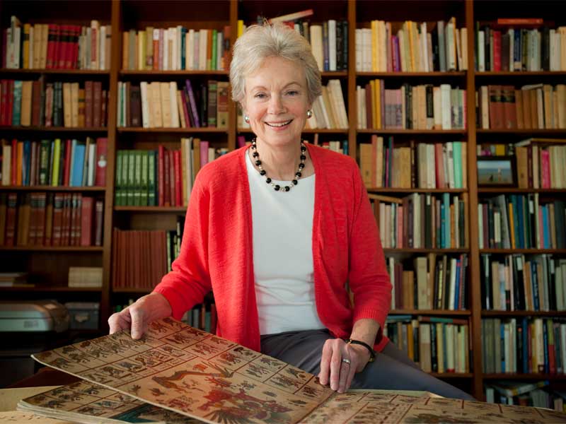 The art-focused fund is named in honor of renowned art historian Elizabeth Hill Boone, professor emerita in the Newcomb Art Department.
