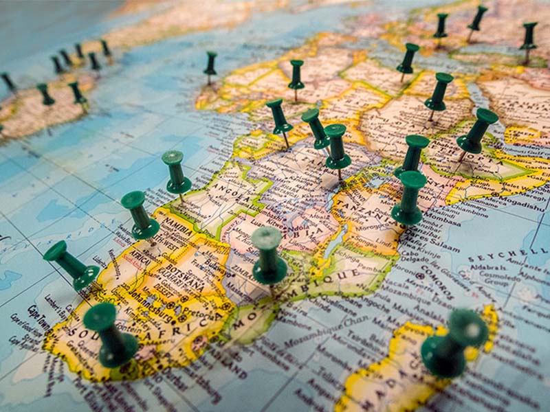 world map
