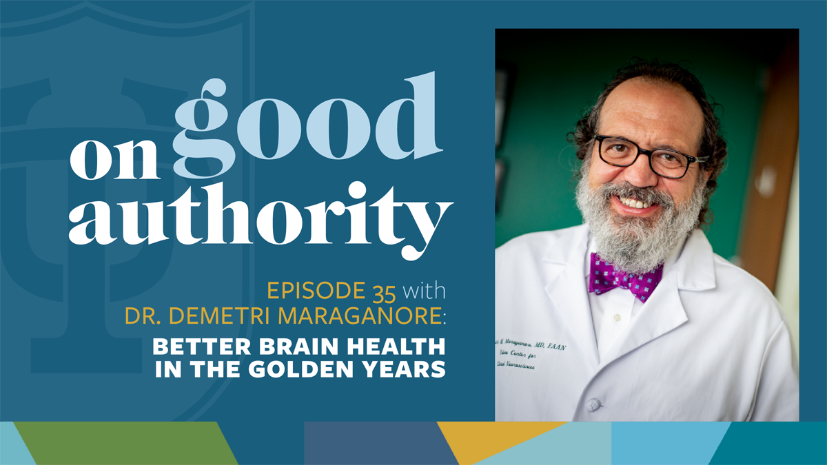 On Good Authority Episode 35 – Photo of Dr. Demetri Maraganore